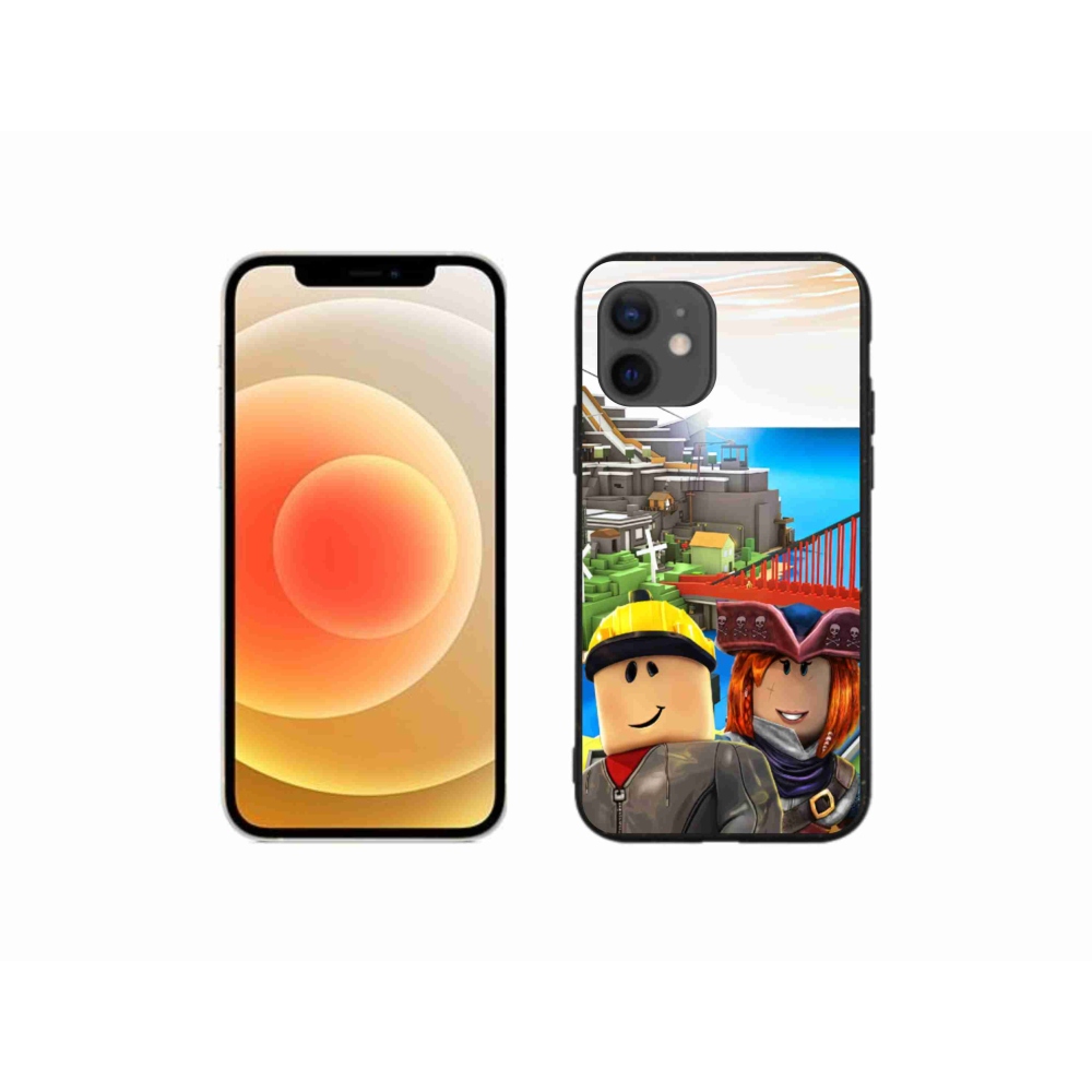 Gelový kryt mmCase na iPhone 12 mini - roblox 1