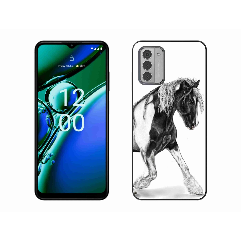 Gelový kryt mmCase na Nokia G42 - kůň