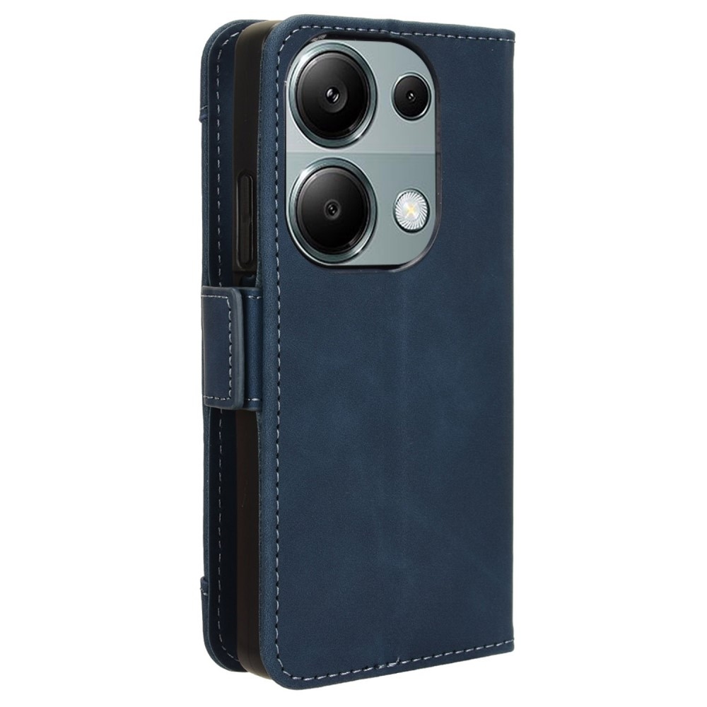 Cards knížkové pouzdro na Xiaomi Redmi Note 14S/Note 13 Pro 4G/Poco M6 Pro - modré