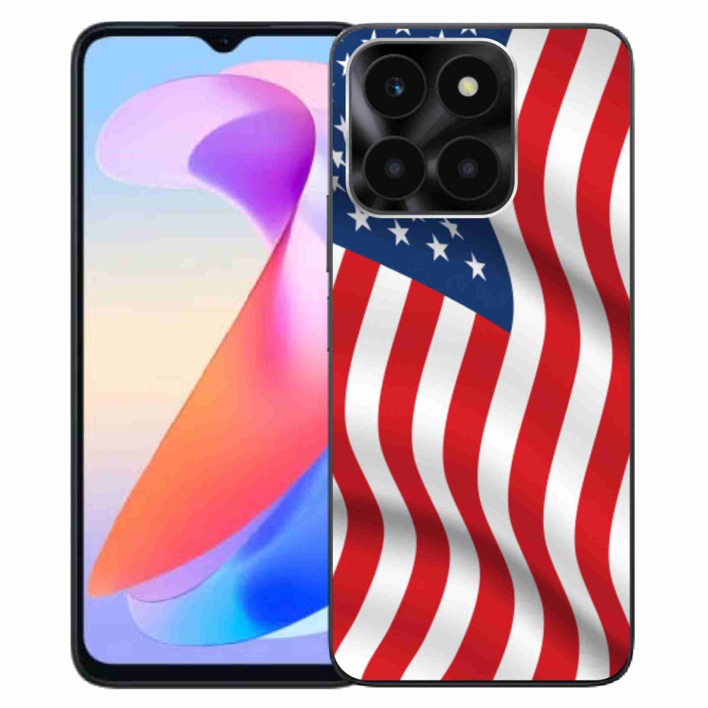 Gelový kryt mmCase na Honor X6a - USA vlajka