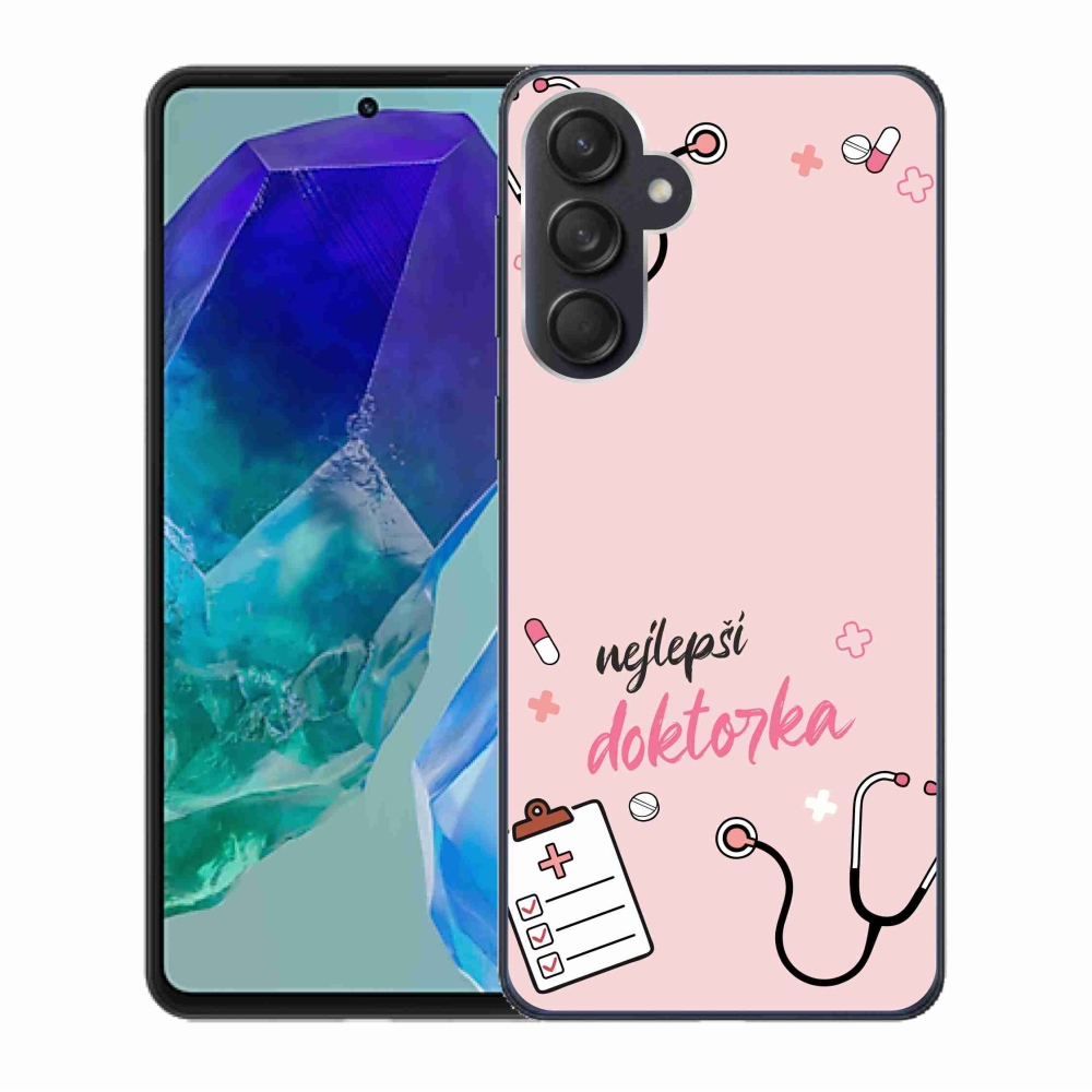 Gelový kryt mmCase na Samsung Galaxy M55 5G - nejlepší doktorka