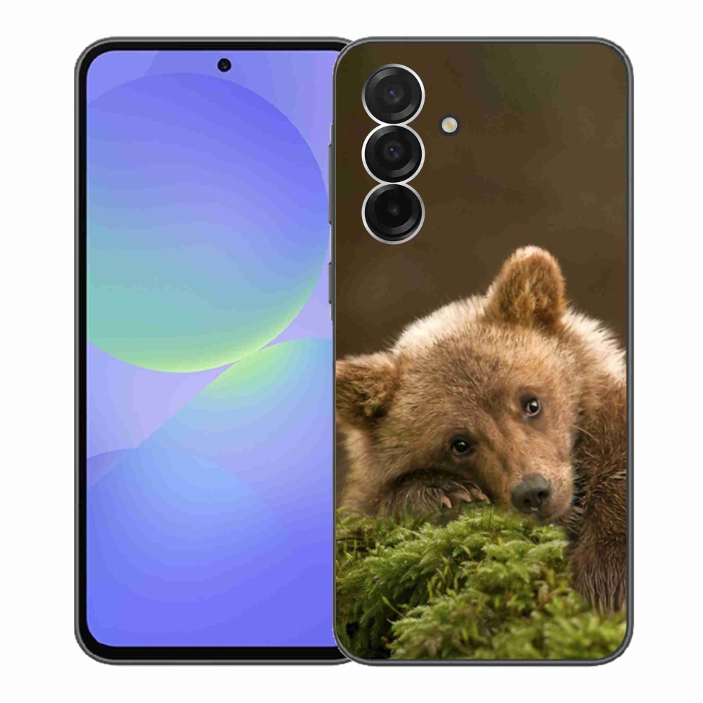 Gelový kryt mmCase na Samsung Galaxy A36 5G - medvěd