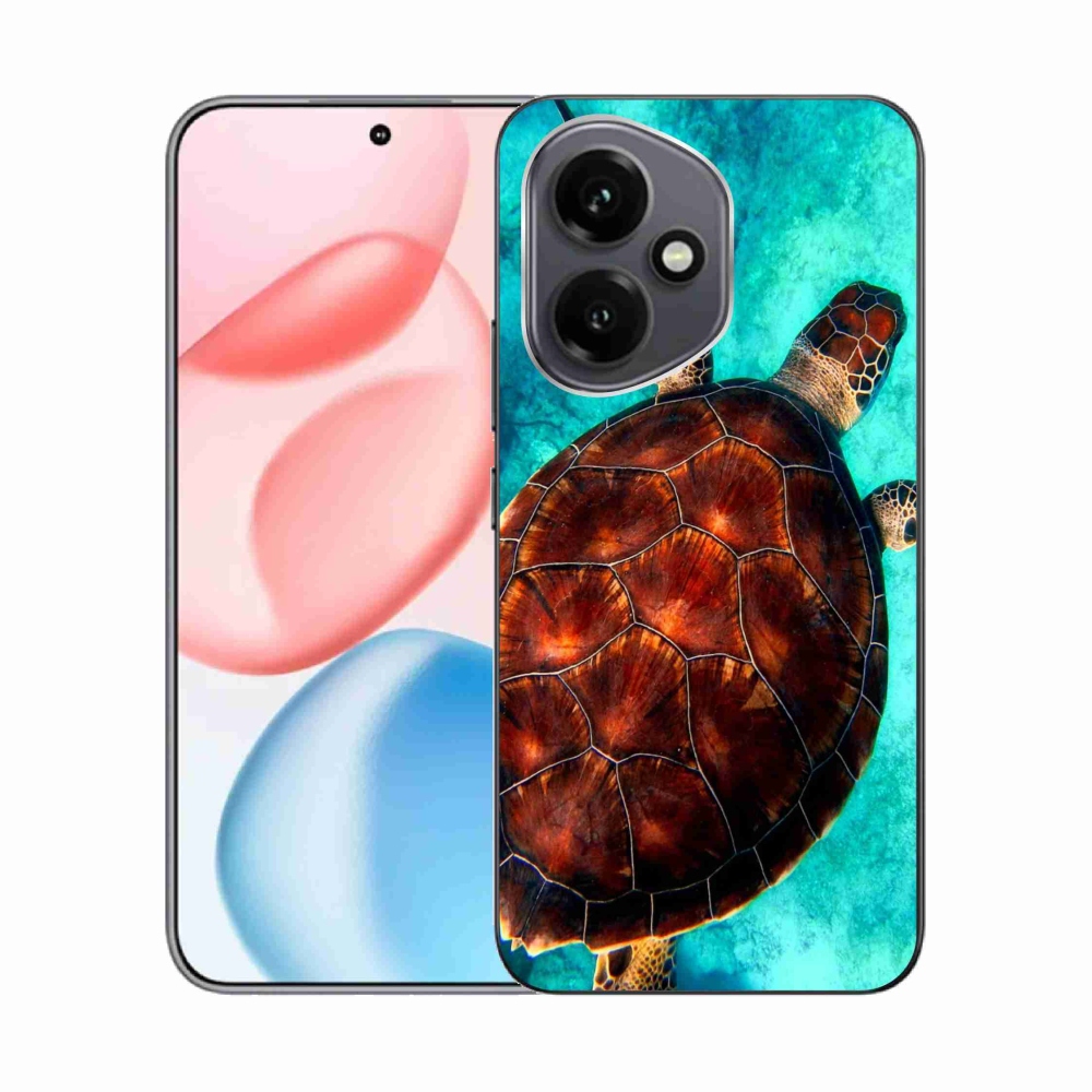 Gelový kryt mmCase na Honor 400 - želva