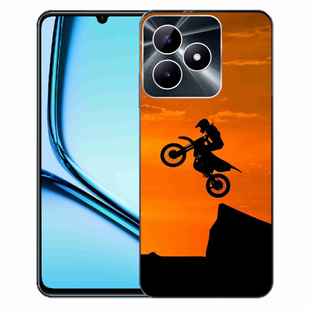 Gelový kryt mmCase na Realme Note 50 - motocross