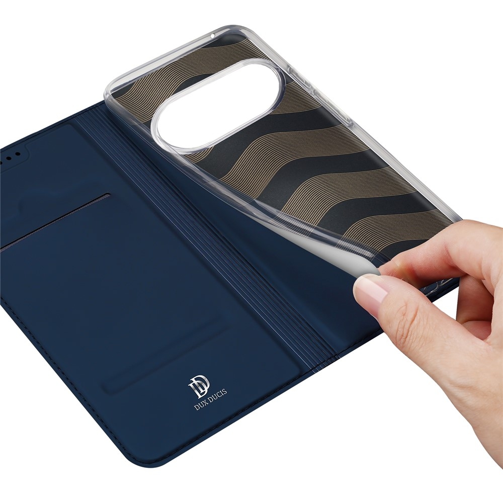 DUX knížkové pouzdro na Google Pixel 10 Pro/Pixel 10 - tmavěmodré