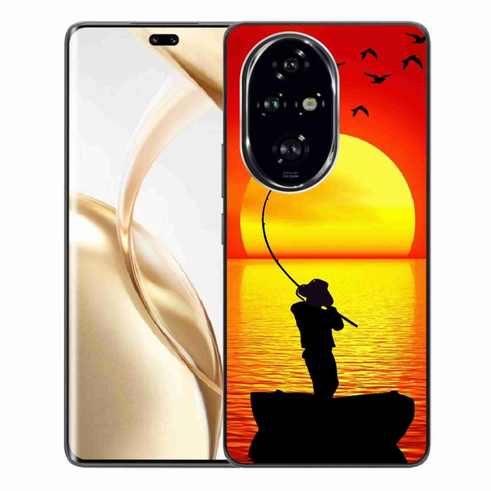 Gelový kryt mmCase na Honor 200 Pro 5G - rybaření