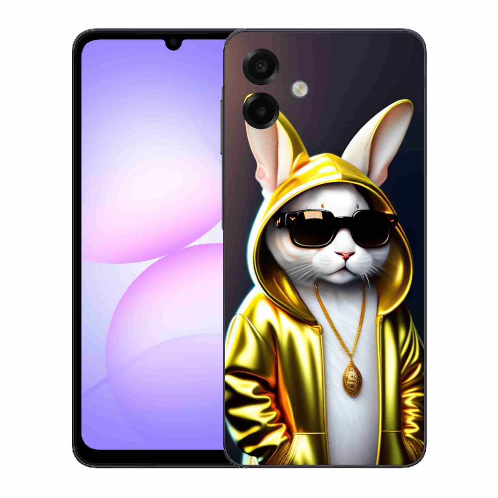 Gelový kryt mmCase na Samsung Galaxy A07 4G - kočka boss