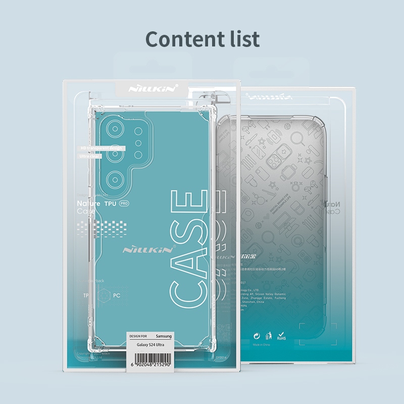 Nillkin Nature TPU PRO Kryt pro Samsung Galaxy S24 Ultra Transparent