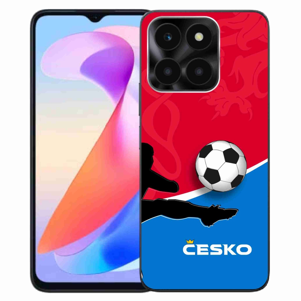 Gelový kryt mmCase na Honor X6a - fotbal Česko 2