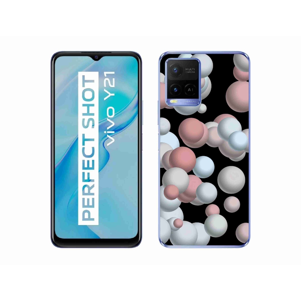 Gelový kryt mmCase na Vivo Y21/Y21s/Y33s - abstraktní motiv 27