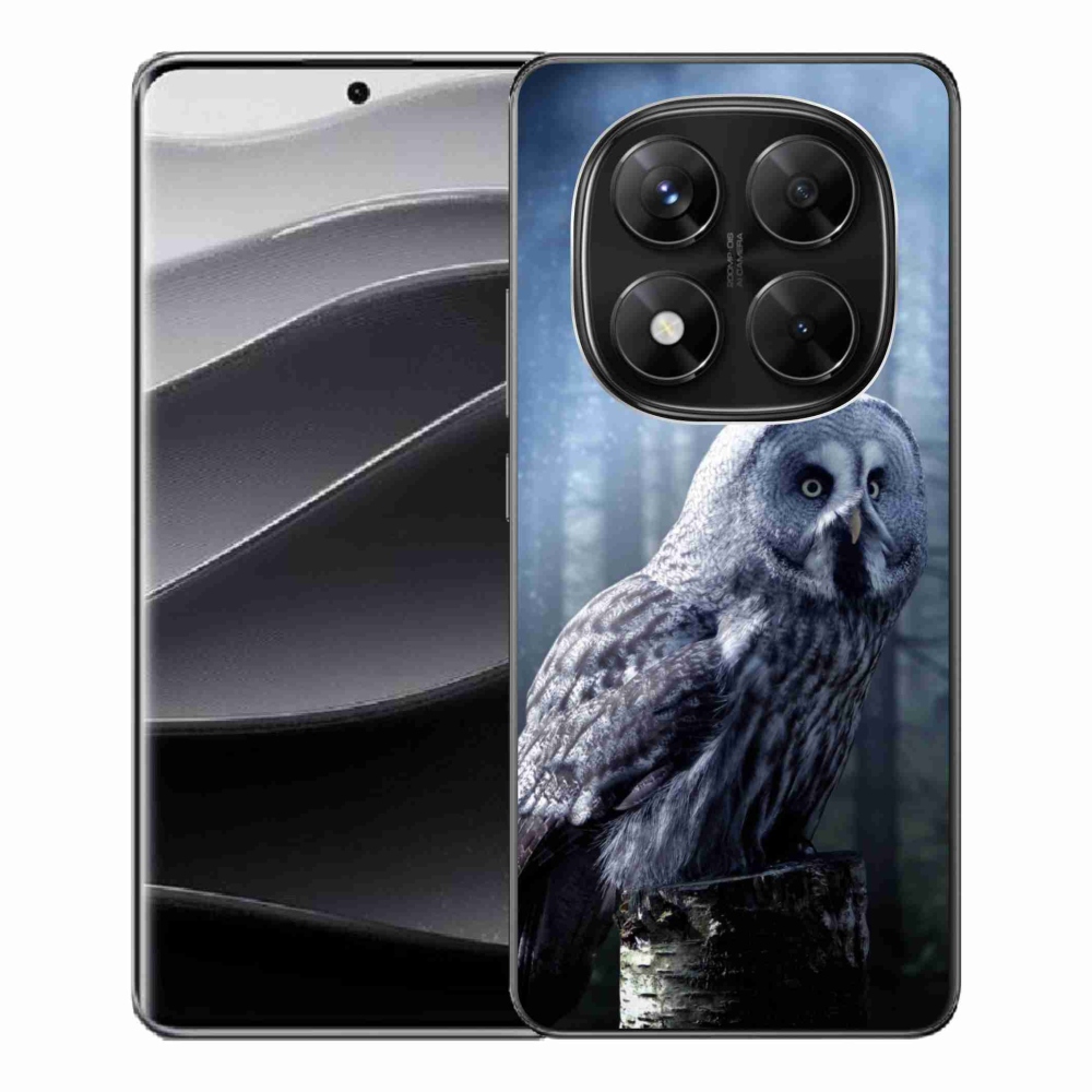 Gelový kryt mmCase na Xiaomi Redmi Note 14 Pro 5G/Poco X7 5G - sova