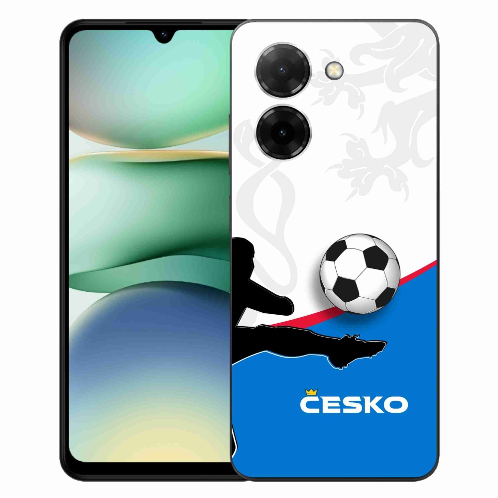 Gelový kryt mmCase na Xiaomi Redmi A5 (173.45x79.35x8.45mm) - fotbal Česko 3
