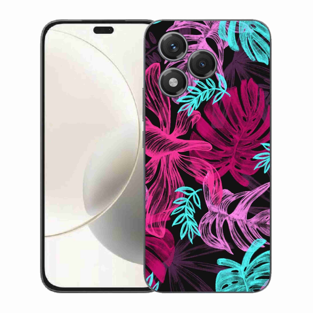 Gelový kryt mmCase na Honor 400 Lite - květiny 1