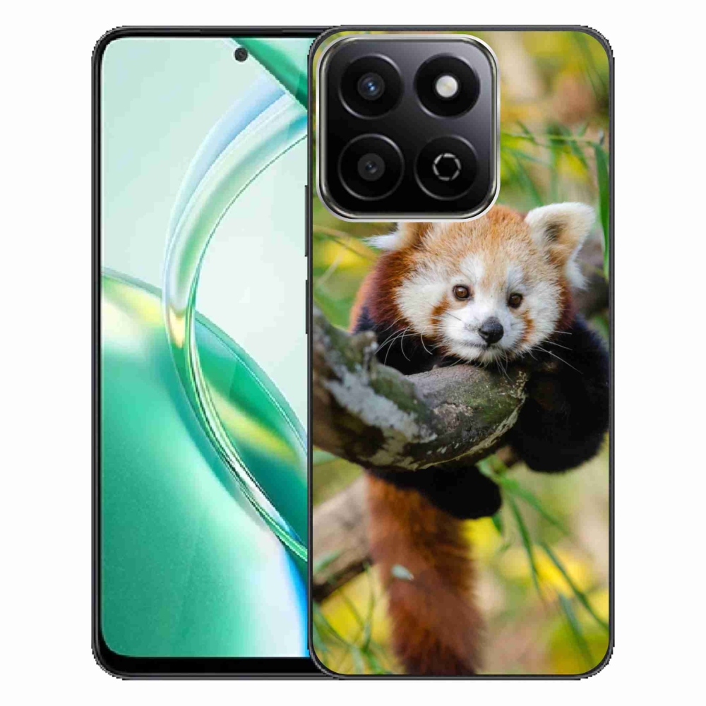 Gelový kryt mmCase na Honor 200 Smart 5G - panda červená