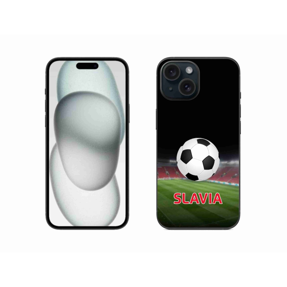 Gelový kryt mmCase na iPhone 15 - slavia 1