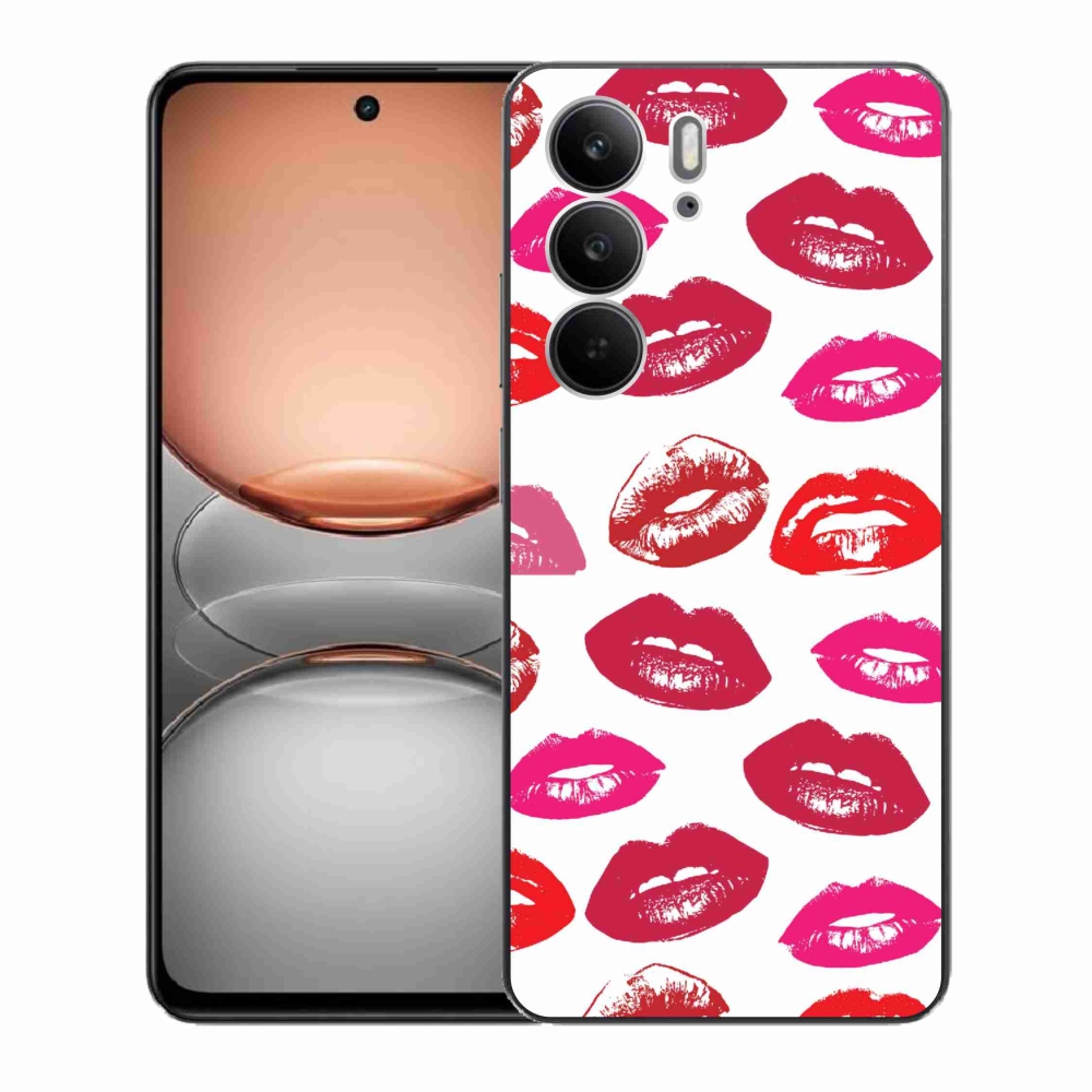 Gelový kryt mmCase na Realme C75 - rty