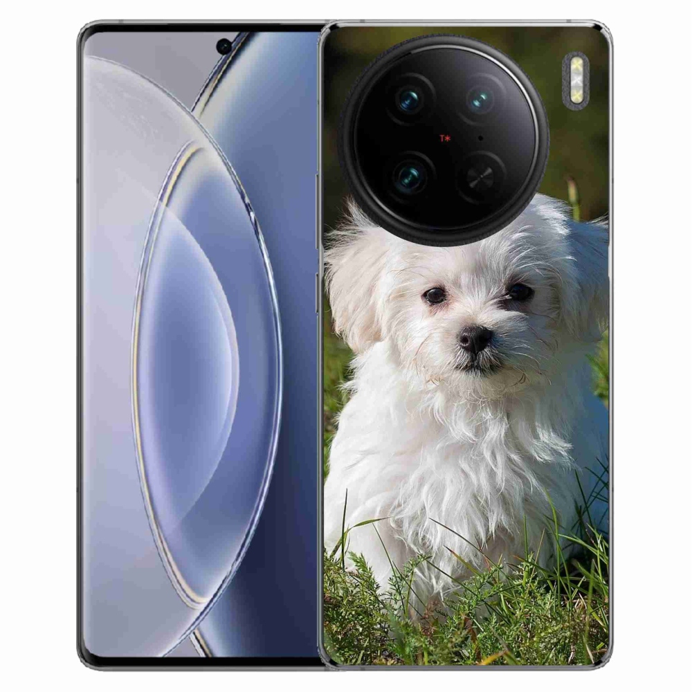 Gelový obal mmCase na Vivo X90 Pro - bišonek
