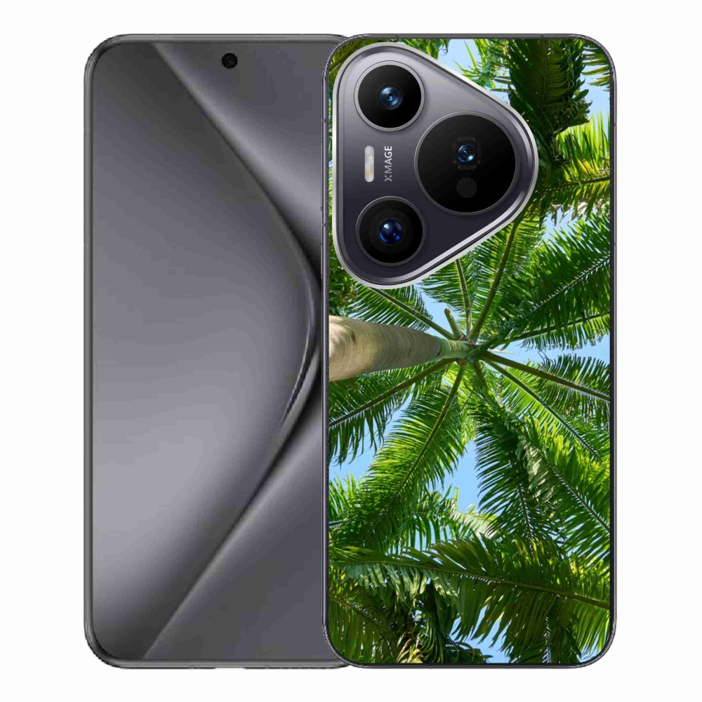 Gelový kryt mmCase na Huawei Pura 70 Pro - palmy