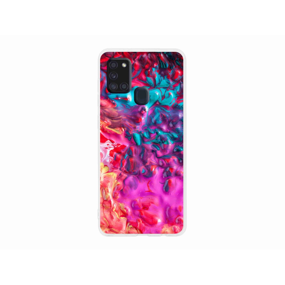 Gelový kryt mmCase na Samsung Galaxy A21s - abstrakt 27