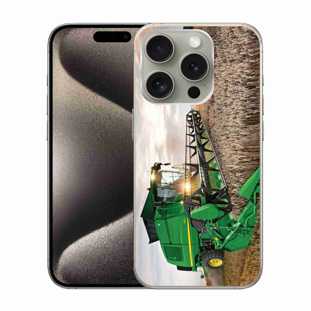 Gelový kryt mmCase na iPhone 15 Pro - kombajn