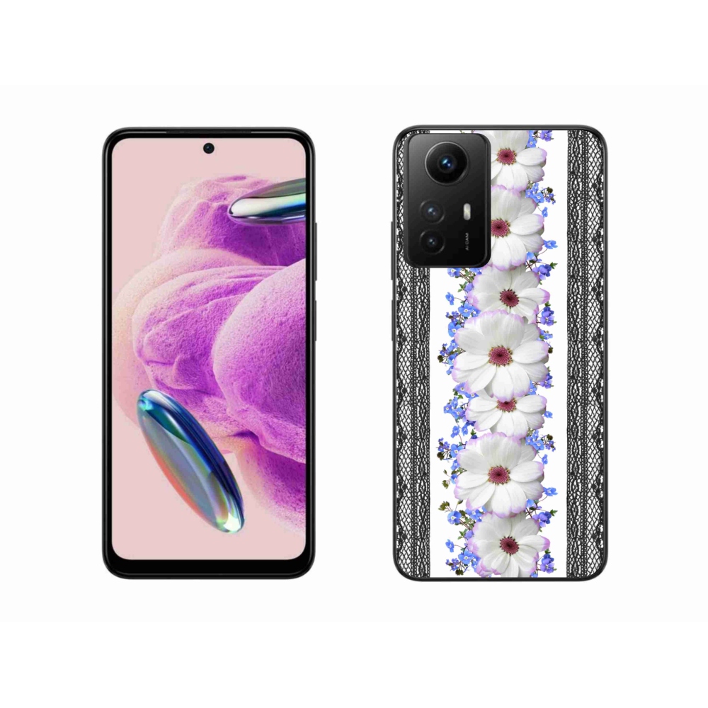 Gelový kryt mmCase na Xiaomi Redmi Note 12S - květiny 8