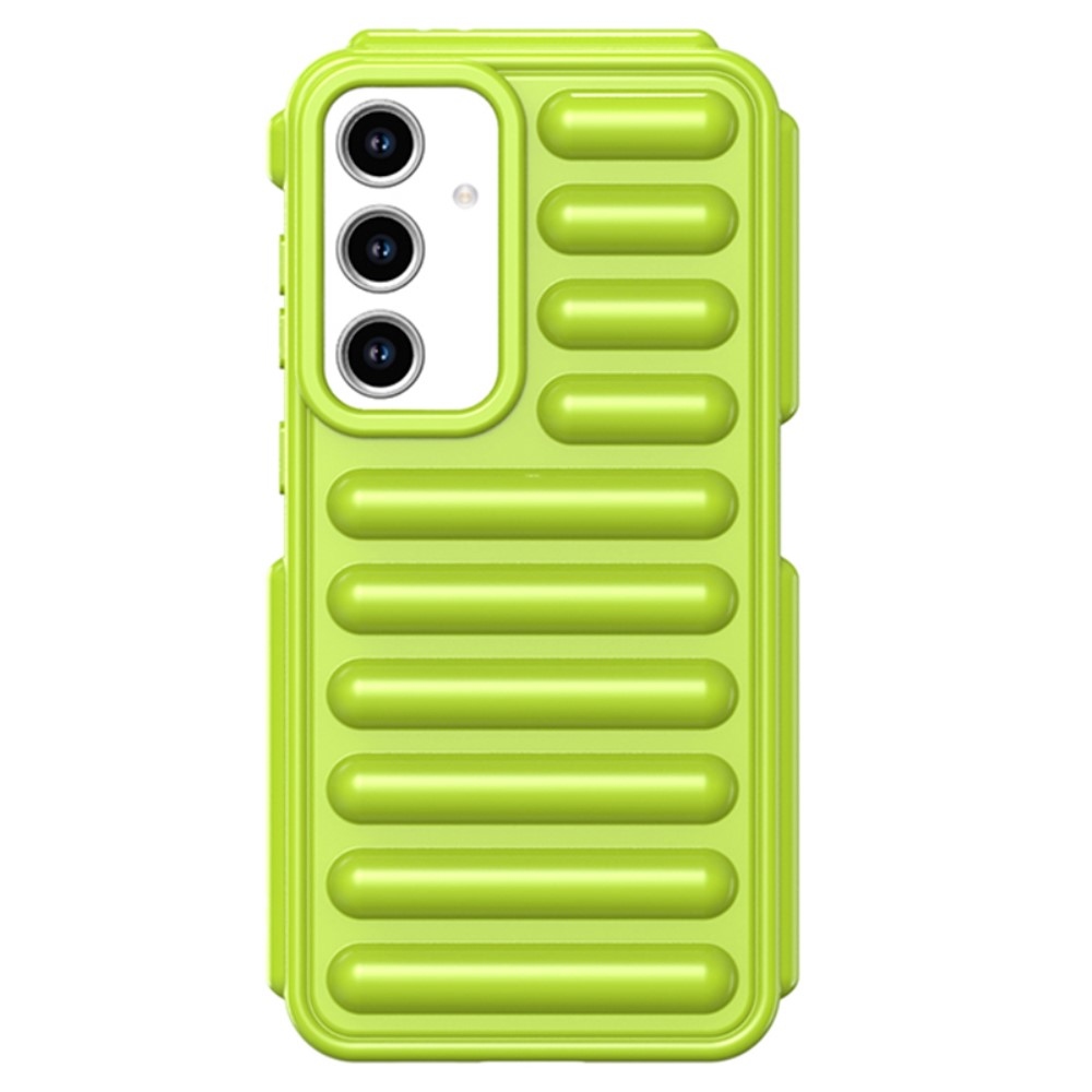 Capsule odolný gelový obal na Samsung Galaxy S24 FE - zelený