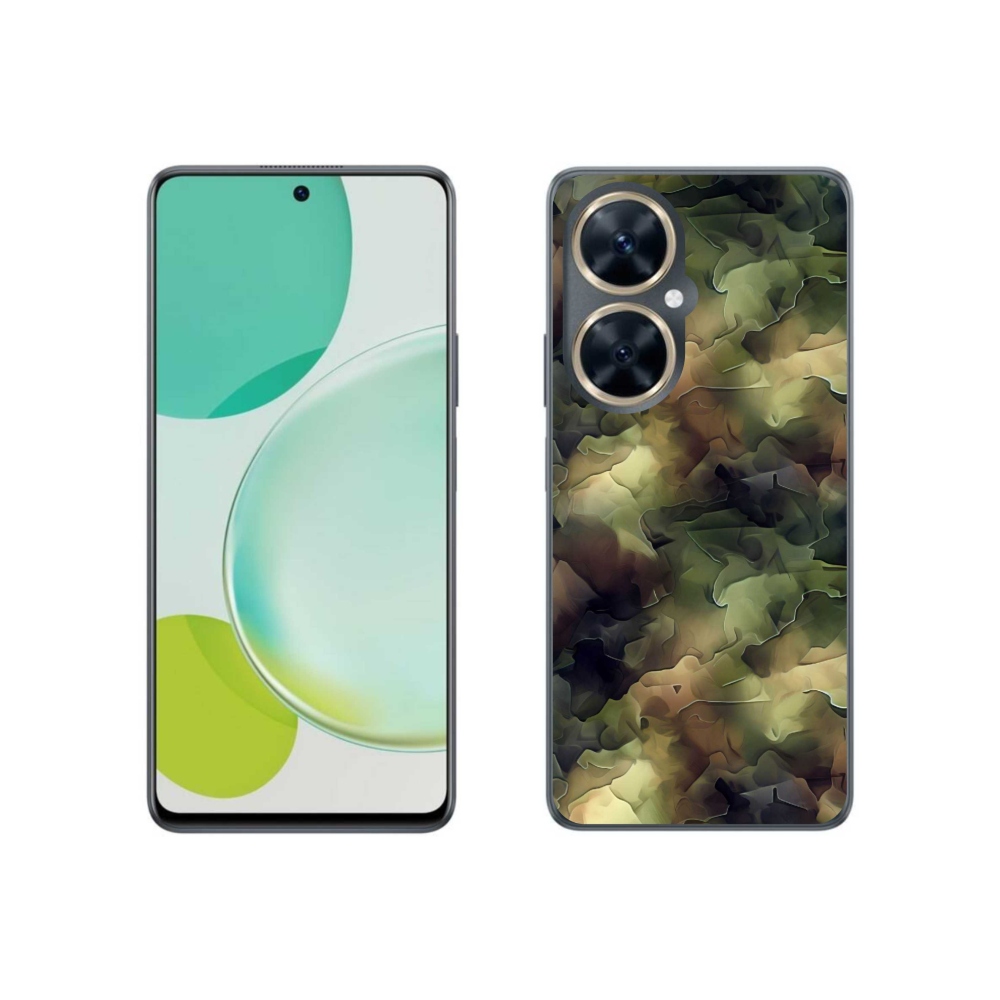 Gelový kryt mmCase na Huawei Nova 11i - maskáčový vzor 10