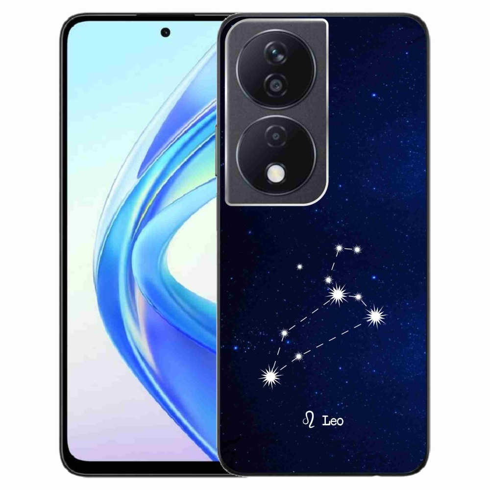Gelový kryt mmCase na Honor X7b/Honor 90 Smart - souhvězdí Lva