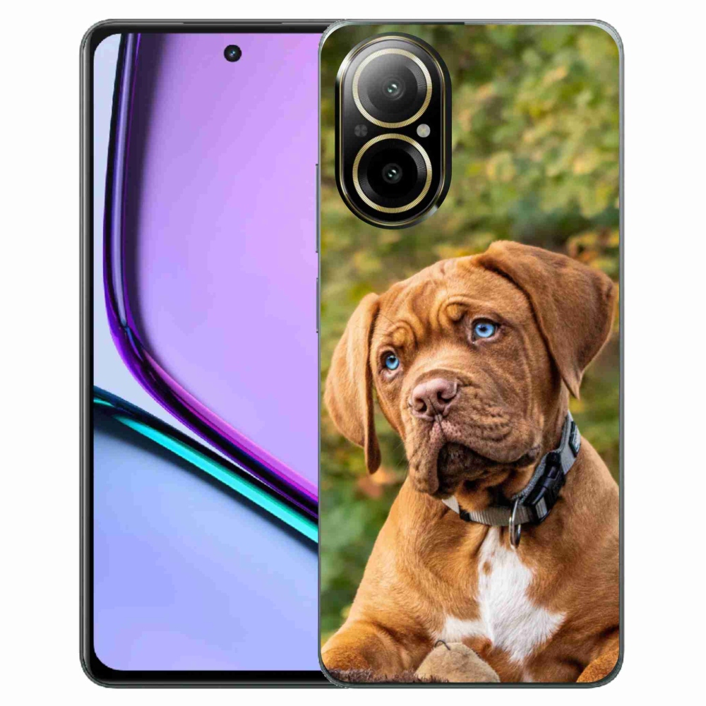 Gelový kryt mmCase na Realme C67 - štěně 