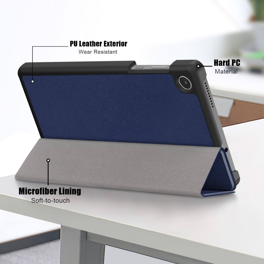 Stand zavírací pouzdro na Lenovo Tab M8 4. Gen (2024) - tmavěmodré