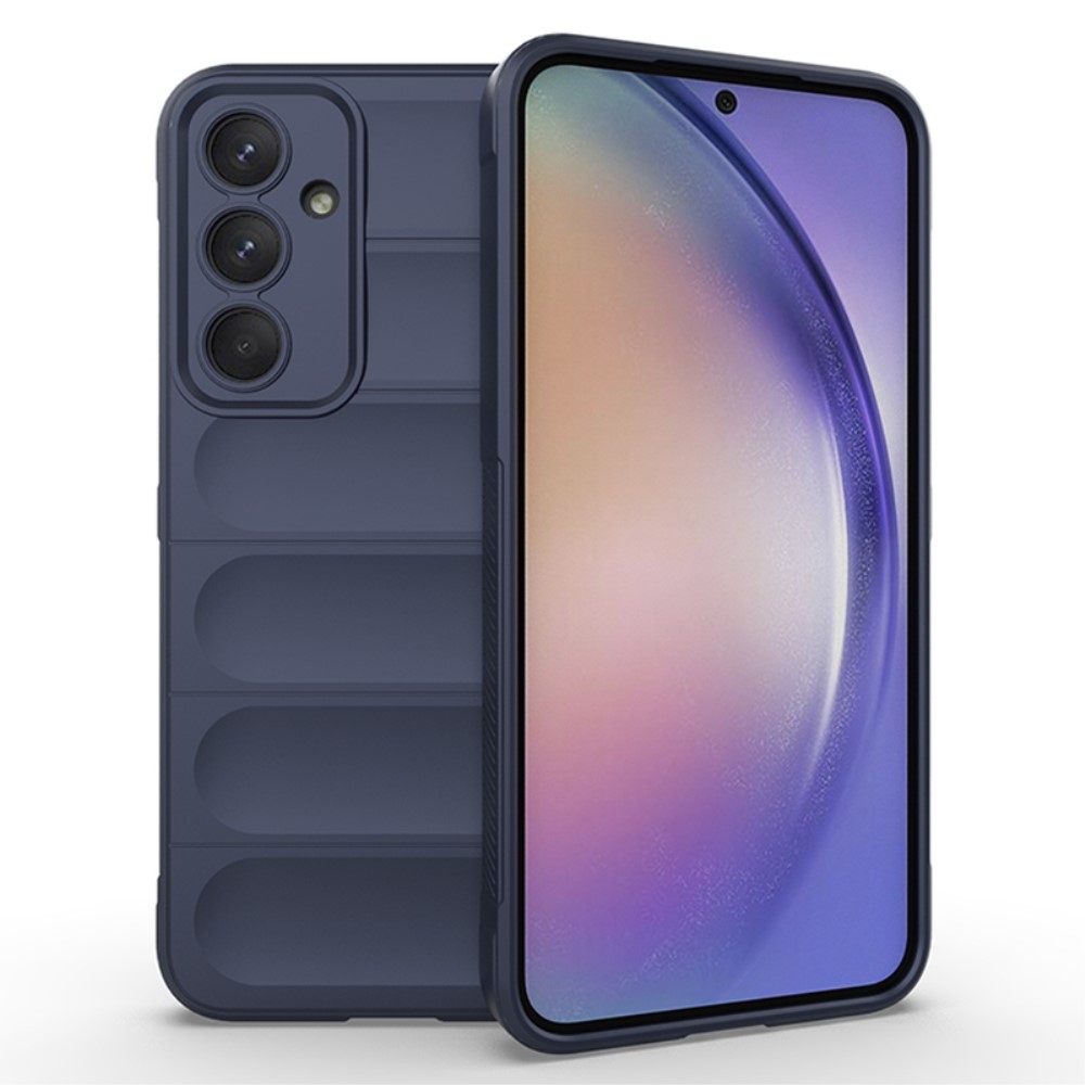 Rugg odolný gelový obal na Samsung Galaxy A35 5G - tmavěmodrý