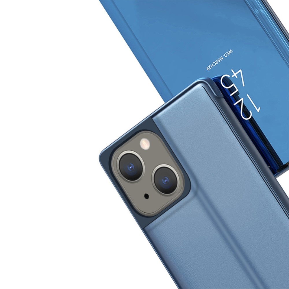 Surface zavírací kryt s matným předkem na iPhone 15 - modrý