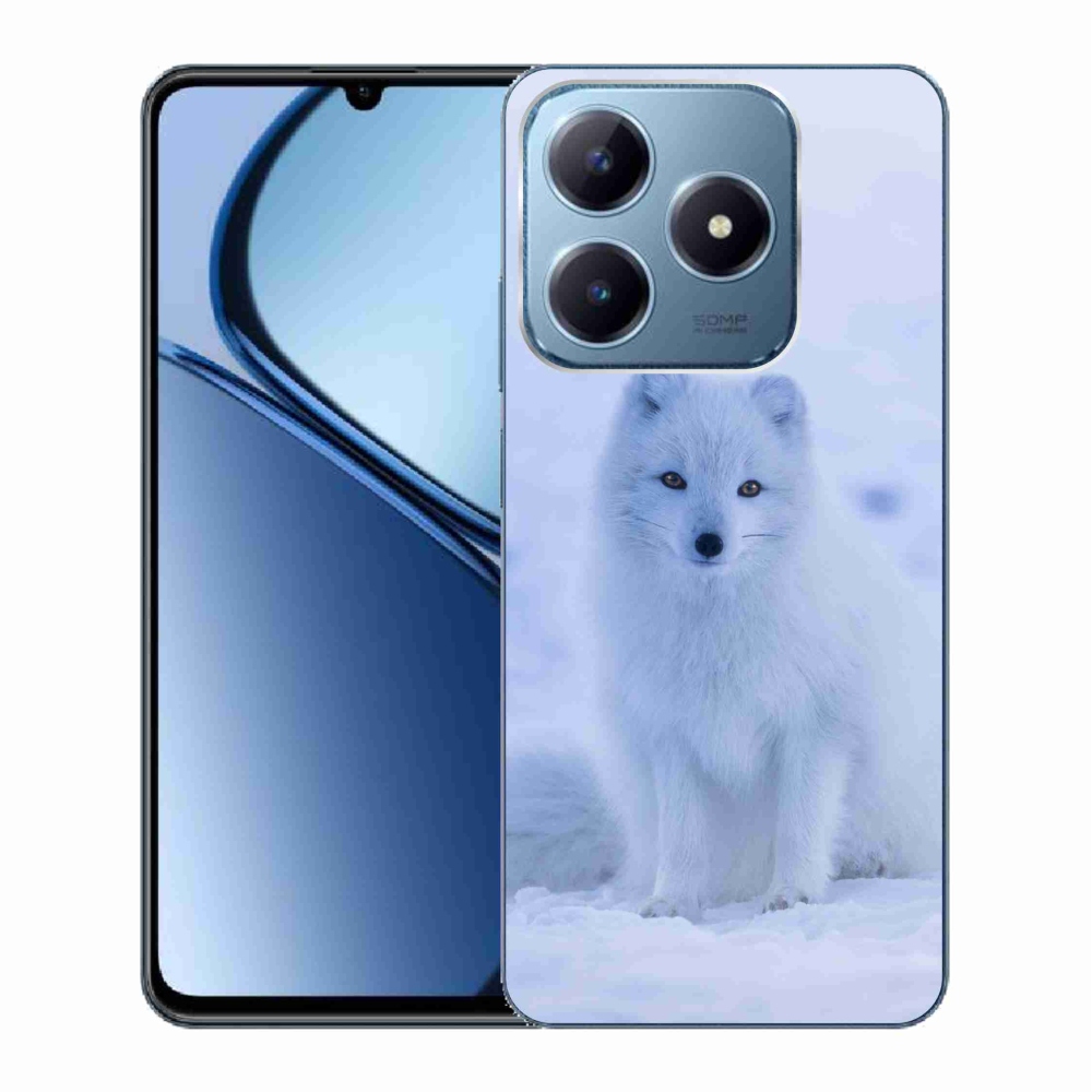 Gelový kryt mmCase na Realme C63 - polární liška