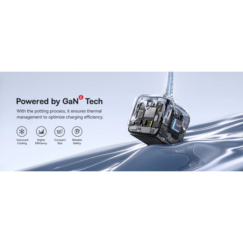 Baseus EnerFill FA11 6v1 Napájecí Kostka 67W Cosmic Black