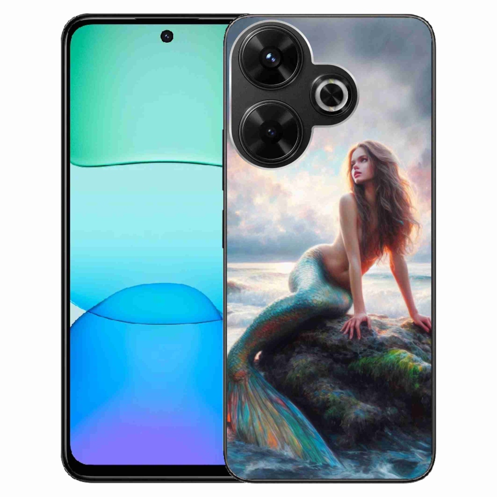 Gelový kryt mmCase na Xiaomi Redmi 13 4G/Poco M6 4G - mořská panna