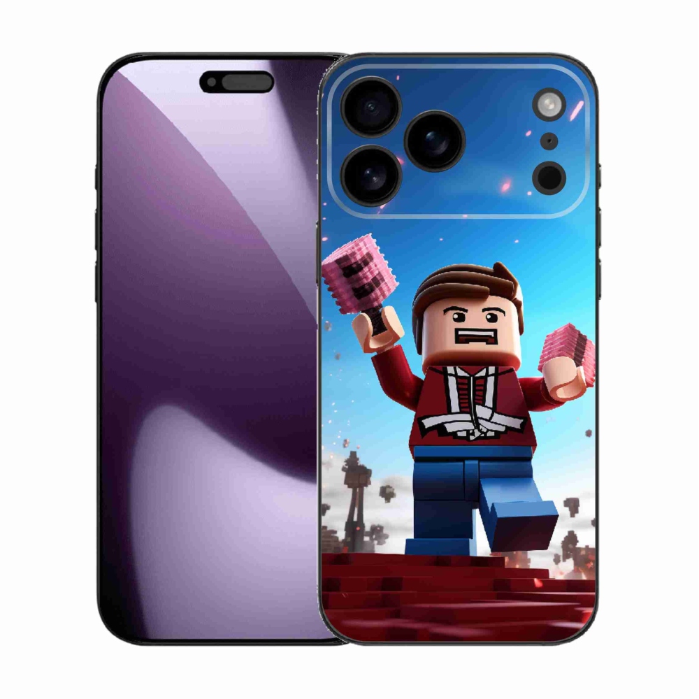 Gelový kryt mmCase na iPhone 17 Pro Max - roblox 2