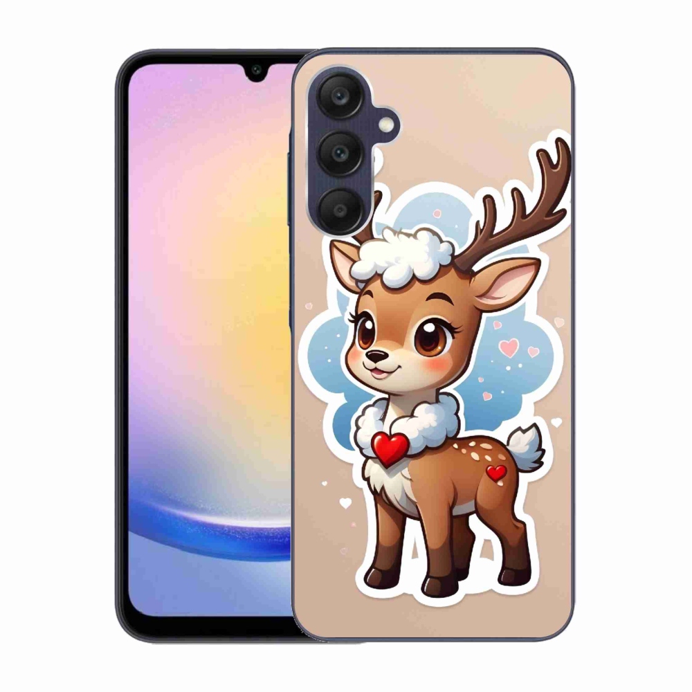 Gelový kryt mmCase na Samsung Galaxy A25 5G - kreslený sob