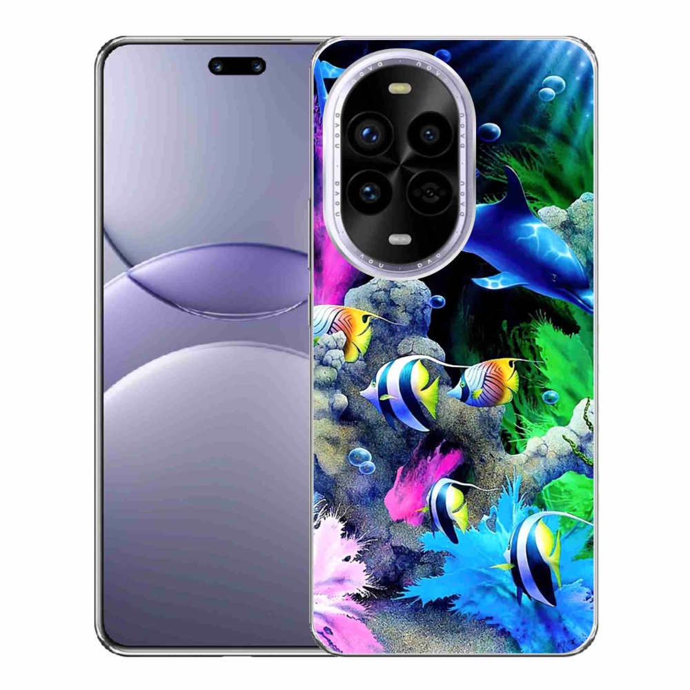 Gelový kryt mmCase na Huawei Nova 13 Pro 5G - mořský svět