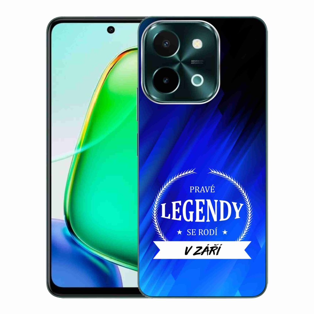 Gelový kryt mmCase na Vivo Y28 - legendy v září modré pozadí
