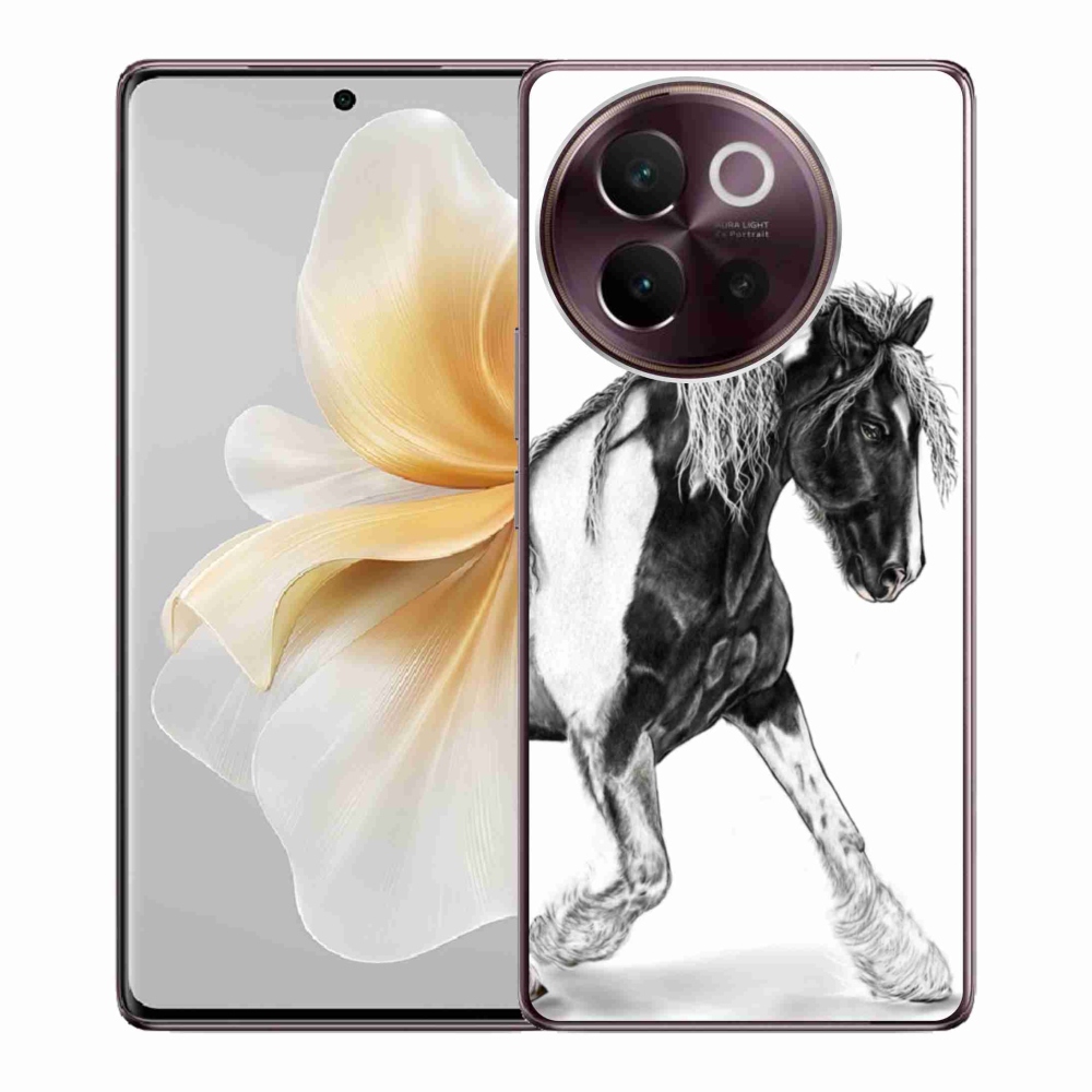 Gelový kryt mmCase na Vivo V40 Lite 5G - kůň
