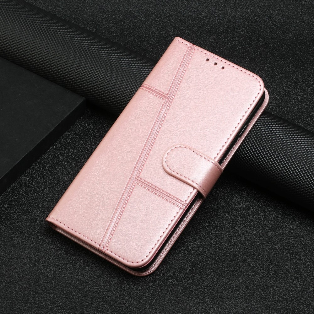 Line knížkové pouzdro na Realme C75 - růžovozlaté