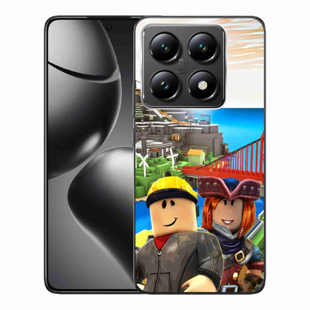 Gelový kryt mmCase na Xiaomi 14T Pro - roblox 1