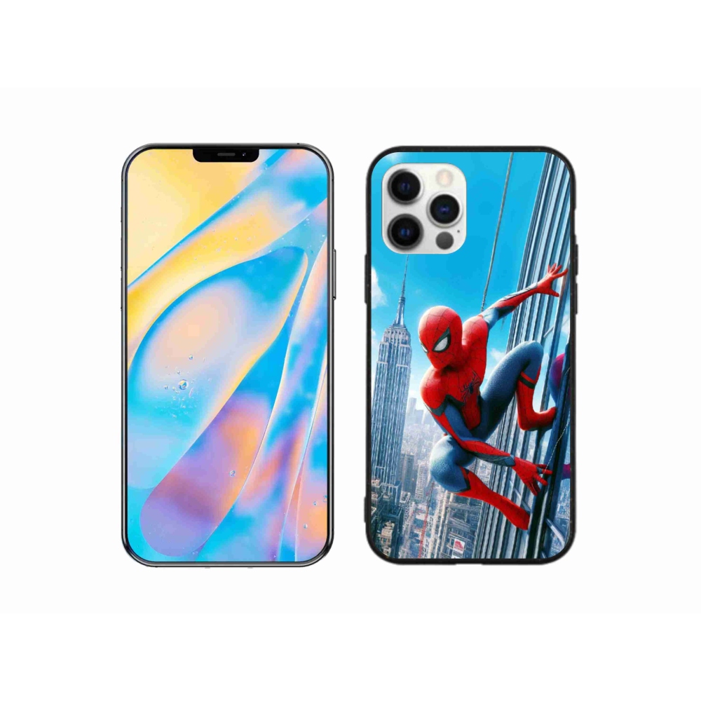 Gelový kryt mmCase na iPhone 12 Pro - spiderman