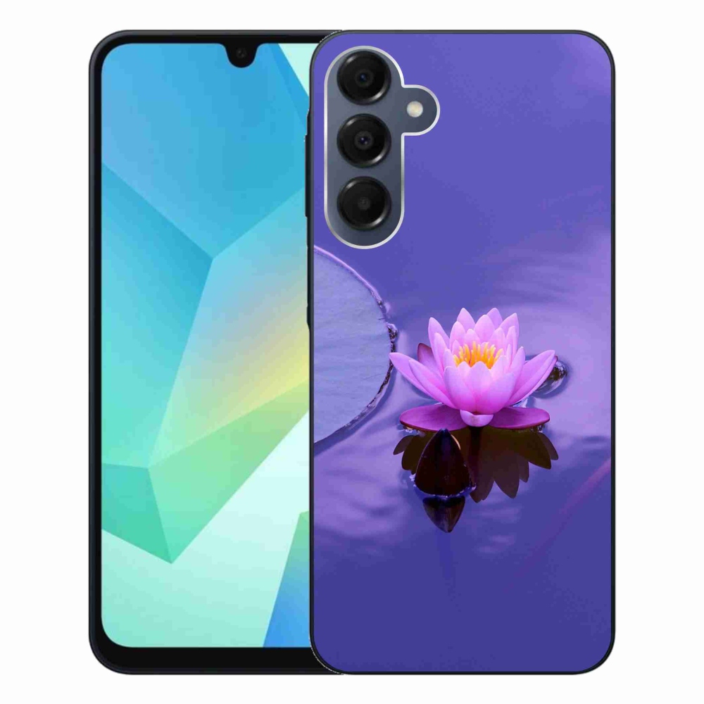 Gelový obal mmCase na Samsung Galaxy A16 4G/5G - květ na hladině