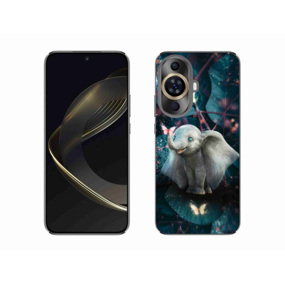 Gelový kryt mmCase na Huawei Nova 11 - roztomilý slon