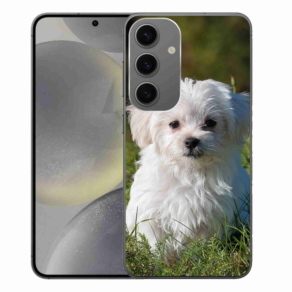 Gelový obal mmCase na Samsung Galaxy S24+ - bišonek