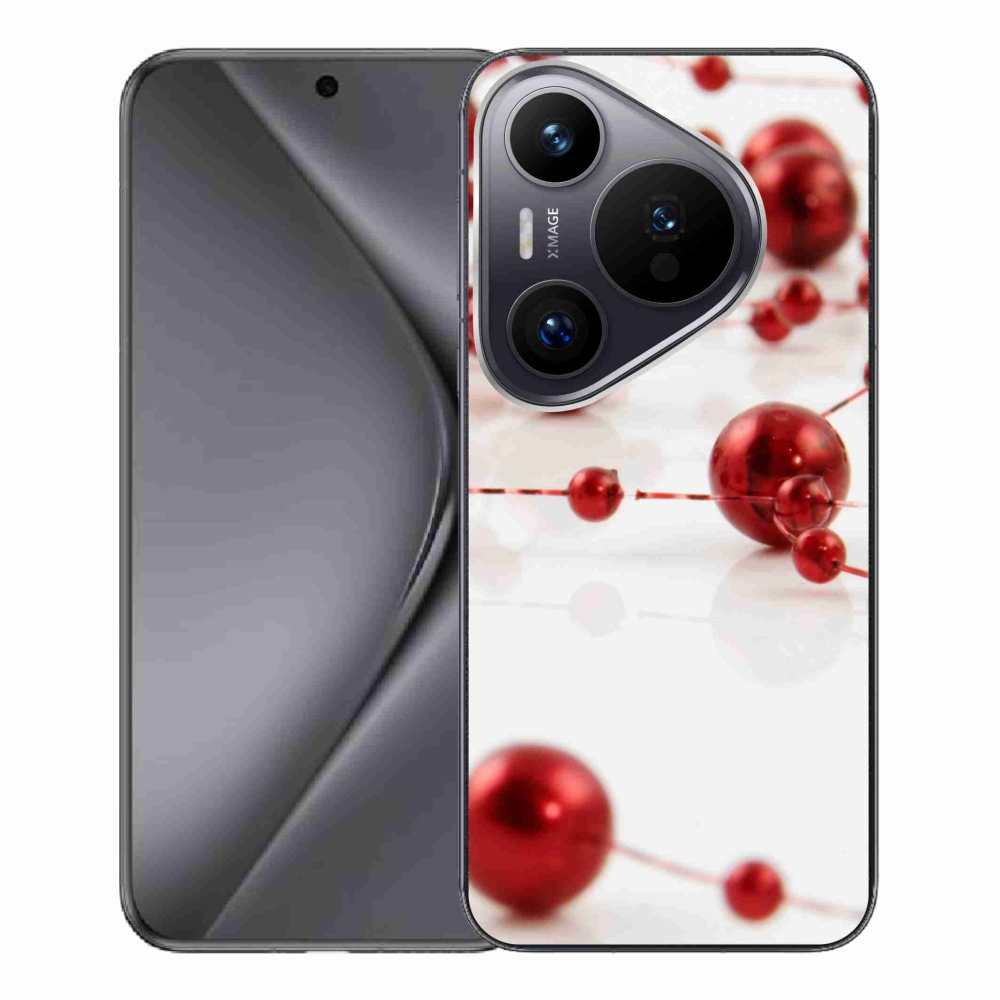 Gelový kryt mmCase na Huawei Pura 70 Pro - vánoční řetěz