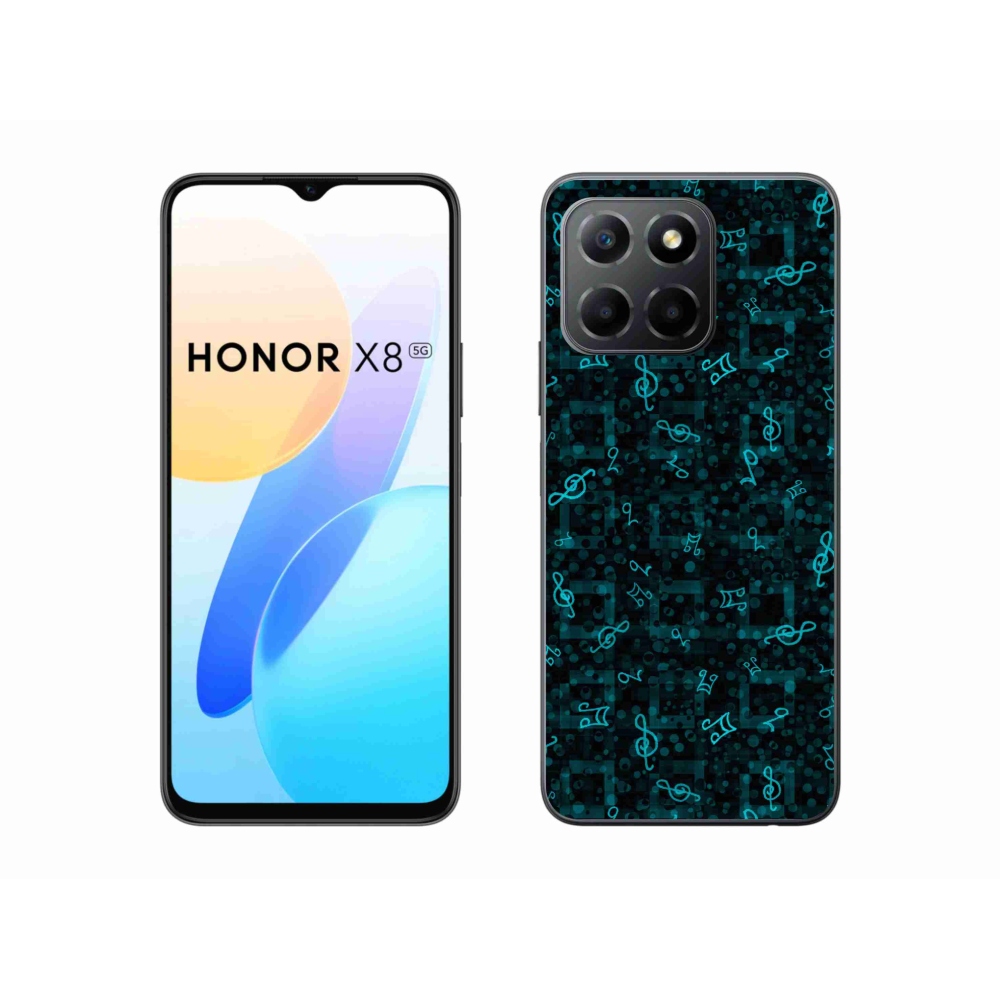 Gelový kryt mmCase na Honor X8 5G - noty 1