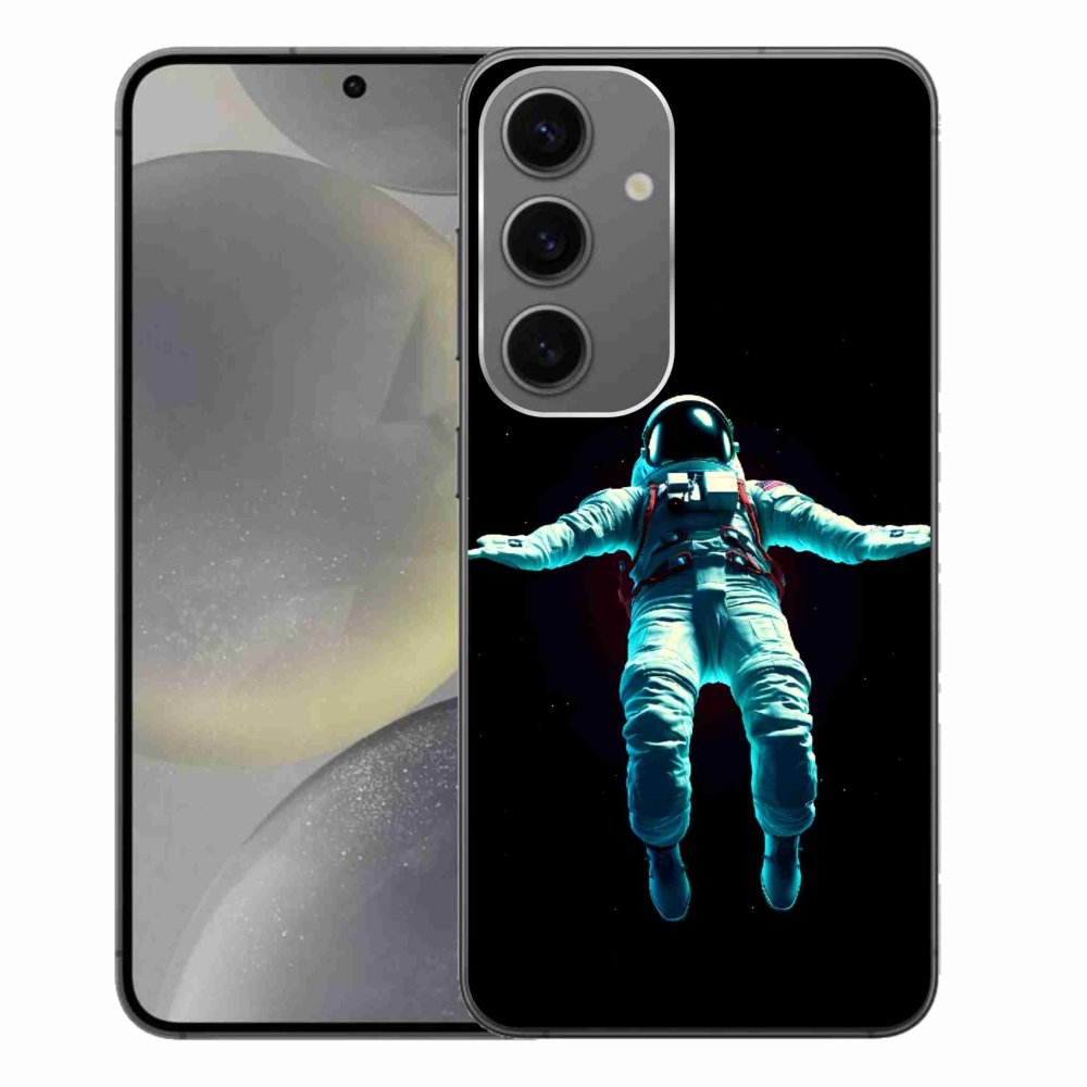 Gelový kryt mmCase na Samsung Galaxy S24+ - kosmonaut