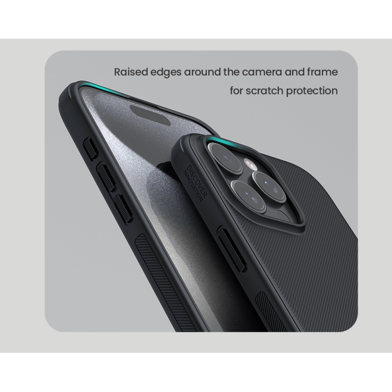 Nillkin Super Frosted PRO Magnetic Zadní Kryt pro Apple iPhone 16 Pro Max Blue